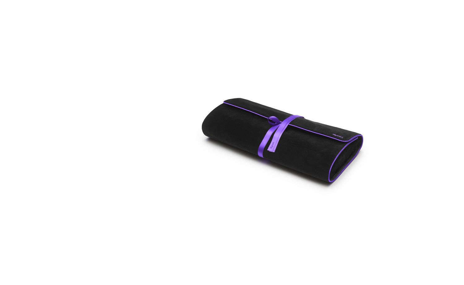 Purple and Black Dyson Airwrap™ travel pouch